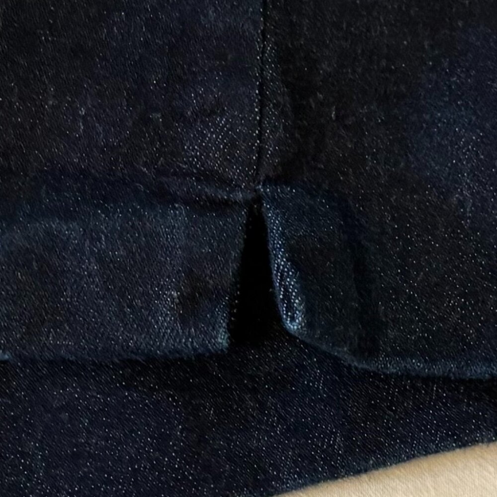 Dark Wash Denim Effortless Stretch Skort, Size 10 Regular, by Croft & Barrow - Picture 5 of 9